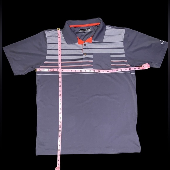 MENS PEBBLE BEACH GOLF POLO - Picture 3 of 4